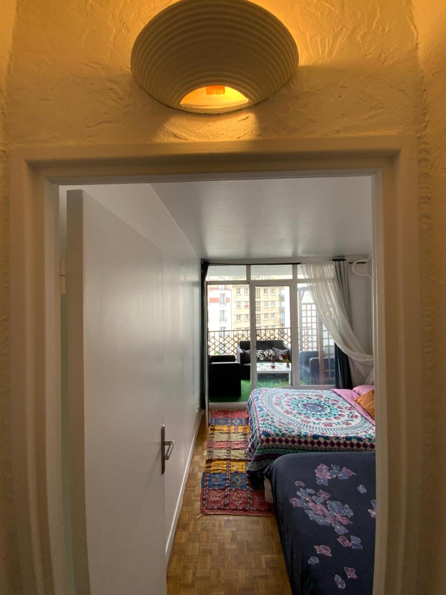 Chambre Chez L'Habitant Pres De Tour Eiffel Parigi Esterno foto